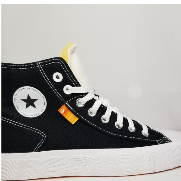 Converse CTAS Canvas High Tops Brand New Women's 9 Black #A00422C NWB - Picture 5 of 9